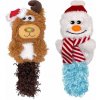 KONG Cat Holiday Kickeroo Character Assorted catnip, snehuliak/sob