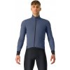 Castelli Alpha Flight Ros, Twilight blue/ Silver reflex Veľkosť: XL Pánska výkonná, cyklistická bunda do chladných dní