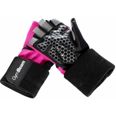 Dámske fitness rukavice Guard Pink - GymBeam, veľ. XS