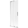 Mexen Velar L, 2-krídlová posuvná vaňová zástena 75 x 150 cm, 8mm sklo námraza, chrómová, 896-075-003-31-01