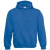 B&C Unisex mikina cez hlavu WU620 Royal Blue XXL
