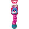 Kong Dog Squiggles Assorted postavička, polyester, hračka pre psy M