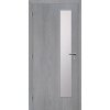 Interiérové dvere Solodoor Zenit 22 presklené 60 Ľ fólia earl grey (VÝROBA NA OBJEDNÁVKU)