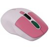 Canyon MW-26, 2v1 bezdrôtová optická myš Bluetooth / 2.4 GHz, tichá, 6 tlačidiel, 800/1200/1600/2400 DPI, ružová CNS-CMSW26P