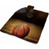 Sablio Plážová deka Basketbal: 200x140 cm