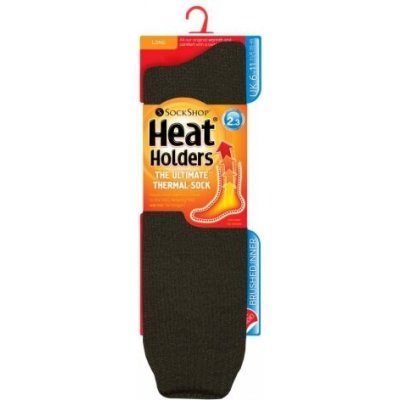 Heat Holders teplé zimné termo podkolienky ZELENÉ