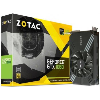 Zotac GeForce GTX 1060 3GB DDR5 ZT-P10610A-10L