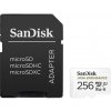 SanDisk High Endurance/micro SDXC/256GB/Class 10/+ Adaptér/Biela SDSQQNR-256G-GN6IA