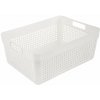 Plastový košík Orion 32,5x23,5x14cm bílá