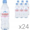 EVIAN MINERÁLNA VODA 0,5 L (500 ml) x 24 - NESÝTENÁ PET
