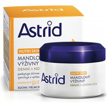 Astrid Nutri Skin mandľový výživný denný a nočný krém pre suchú až veľmi suchú pleť 50 ml
