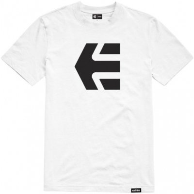 Etnies Icon pánske tričko s krátkym rukávom white