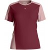 Dámske funkčné tričko Ortovox 120 COOL TEC FAST UPWARD TS - vínová XL