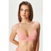 Sassa podprsenka Classic Lace I vystužená bez kostíc lososová