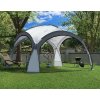 Pavilónový stan na záhradný piknik 3,5 x 3,5 m sivý