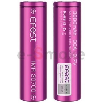 Efest Batéria IMR 20700 3100mAh 30A