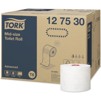 127530 Tork Mid-size toaletný papier 100m 2vr. (27ks)