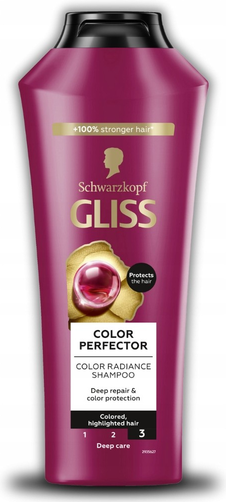 Schwarzkopf Gliss Kur Color Protect 30 šampón pre farbené vlasy 400 ml