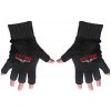 Rukavice Guns N’ Roses - Logo & Pistols, Unisex,Univerzálna,Čierna