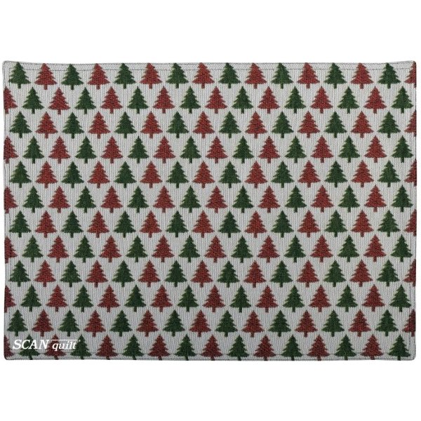 Scan Quilt Gobelínové vianočné prestieranie 7339/2 červeno zelené Bavlna  32x48cm od 6,3 € - Heureka.sk