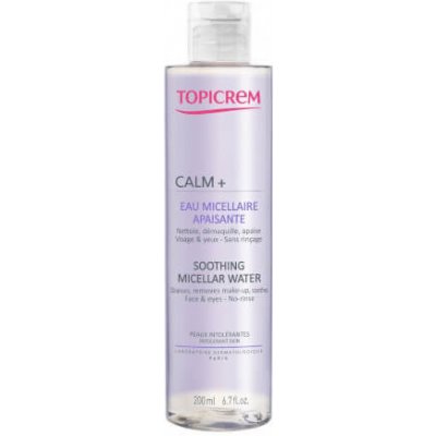 Topicrem Upokojujúci micelárna voda CALM + (Soothing Micellar Water) 200 ml