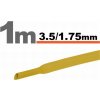 SOLEX Zmršťovacia trubička 3,5mm/1,75mm DRS3,5-1,75/YE žltá