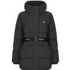 Calvin Klein Jeans Bundy BELTED MIDWEIGHT PUFFER Čierna