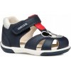 Geox detské sandále Zapito minnie navy/red