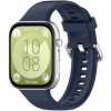 PROTEMIO 77227 SILICONE Vymeniteľný remienok pre Huawei Watch Fit 3 tmavomodrý