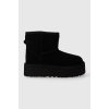 Detské semišové snehule UGG CLASSIC MINI PLATFORM KIDS čierna farba 1143700K EUR 31