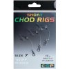 ESP nadväzce Short Chod Rigs veľ. 7