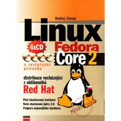 Linux Fedora Core 2 + 4CD