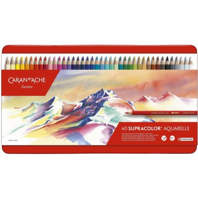 Caran d'Ache Supracolor Aquarelle 40 farieb 3888.340