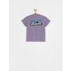 Patagonia P 6 Logo Responsibili (concrete purple) M, fialová