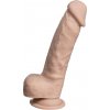 Dildo so prisávacou podložkou 17,8 cm Real Skin Model 1 7