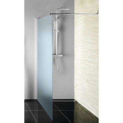 Aqualine WALK-IN sprchová zástena matné sklo 80/90/100/110 cm od 151 € -  Heureka.sk