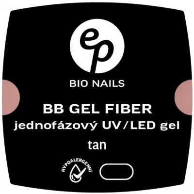 Bio nails Bb Fiber jednofázový gel tan 15 ml