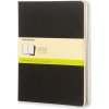 Moleskine Zošity Cahier B5 čistý 3 ks čierne