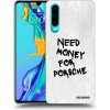 Picasee silikónový prehľadný obal pre Huawei P30 - White Dollar