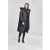 Urban Classics Ladies Faux Fur Puffer coat blk/blk