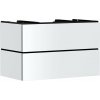 Hansgrohe Xilesa E skrinka 98x55x62 cm závesná kúpeľňová skrinka pod umývadlo biela 54301700