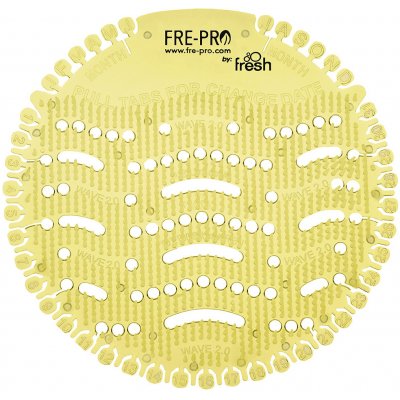 FrePro Wave 2.0 Vonné pisoárové sitko žltá citrus 2 ks
