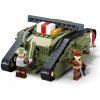 Sluban Army M38-B1296 Tank WWII Mark Vs