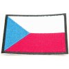 Nažehľovacia záplata - Vlajka ČR - rozmer 1,5 cm x 2 cm