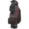 Bennington DRY-QO 14 Waterproof Cart Bag Black/Canon Grey/Red