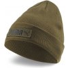 Puma CLASSIC CUFF BEANIE Pánska pletená čiapka, khaki