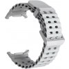 MojRemienok.sk Športový silikónový remienok pre Samsung Galaxy Watch Ultra Farba: šedá so striebornou sponou