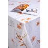 Obrus PVC 5739310, Romantic oranžový, metráž 20 m x 140 cm, IMPOL TRADE