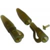 Závěs na zátěž Extra Carp Lead Clip with Tail Rubber 10ks
