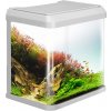 Mini akváriový set 7l s LED osvetlením a vnútornou filtráciou biely